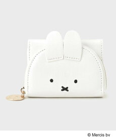 OPAQUE.CLIP 【miffyコラボ】三つ折りウォレット オペークドットクリップ 財布・ポーチ・ケース 財布 ホワイト ゴールド ブラック【送料無料】