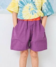 【SALE／10%OFF】Life Support Products 【接触冷感】ベイカーショートパンツ マーキーズ パンツ その他のパンツ ベージュ ブルー ブラウン グレー イエロー ブラック パープル ピンク