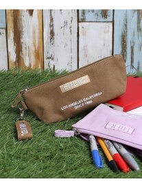 MILKFED. EMBROIDERED BAR PENCIL CASE MILKFED. ミルクフェド 文房具 その他の文房具 ホワイト ブラック ベージュ ピンク パープル ネイビー レッド