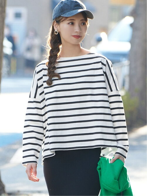 Coca ボーダー柄コットンカットソー Rakuten Fashion 楽天ファッション 旧楽天ブランドアベニュー Cr1804