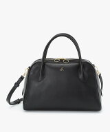 agnes b. VOYAGE ボストンバッグ XAS01-02 アニエスベー バッグ ボストンバッグ ブラック【送料無料】