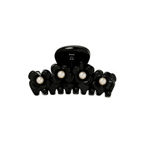 ALEXANDRE DE PARIS S クリップ アレクサンドル ドゥ パリ ヘアアクセサリー バレッタ・ヘアクリップ・ヘアピン ブラック ベージュ【送料無料】