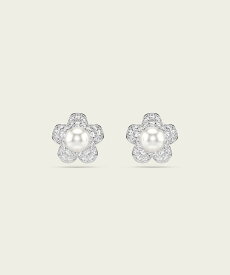 SWAROVSKI 【公式】Ariana Grande x Swarovski スタッドピアス スワロフスキー アクセサリー・腕時計 ピアス ホワイト【送料無料】