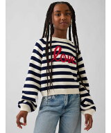 【SALE／66%OFF】GAP (K)リラックスフィット グラフィック クルーネックセーター (キッズ) ギャップ トッ…