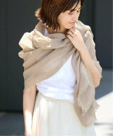 IENA 《予約》NIMNIMDUAI/ニムニムデュアイ 別注 PREMIUM LINEN GAUZE STOLE ストール イエナ ファッショ…