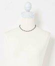LAPUIS SV ROUND STONE NECKLACE