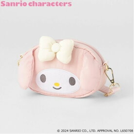 petit main 【サンリオ】イブルショルダーBAG ナルミヤオンライン バッグ ショルダーバッグ ホワイト ピンク ブルー