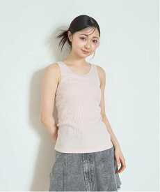 【SALE／60%OFF】Lovetoxic 【ベーシック】【綿100%】テレコタンクトップ ナルミヤオンライン トップス ノースリーブ・タンクトップ ブルー ホワイト ピンク