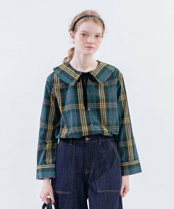 Afternoon Tea LIVING ^[^`FbNݕtuEX/Afternoon Tea Original Tartans At^k[eB[ErO gbvX VcEuEX u[ O[ bhyz