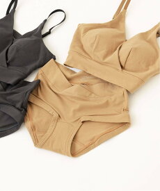 【SALE／30%OFF】EMILY WEEK 【for MOM】オーガニックコットン混 吸水サニタリーショーツ エミリーウィーク インナー・ルームウェア ショーツ ベージュ グレー【送料無料】