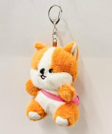 WEGO LADY'S おでかけパピーぬいぐるみキーホルダー ウィゴー インテリア・生活雑貨 その他のインテリア・生活雑貨 ピンク