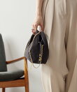 【整理整頓しやすい3層仕様】コーデュロイレイヤーチェーンバッグ(PT-375)
