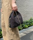 【整理整頓しやすい3層仕様】コーデュロイレイヤーチェーンバッグ(PT-375)