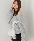 レースアップラメニット