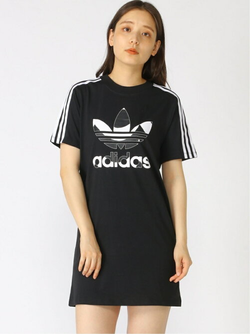 Adidas マリメッコ トレフォイル プリント インフィル Tシャツ ワンピース アディダスオリジナルス Rakuten Fashion 楽天ファッション 旧楽天ブランドアベニュー De0806