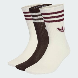 adidas �y�����z�A�f�B�_�X adidas �ԕi�� �X���[�X�g���C�v�X �N���[�\�b�N�X 3���g �A�f�B�_�X �C���E���b�O�E�F�A �C�� �z���C�g