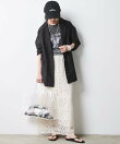 シアーブラウスジャケット<大きいサイズ有>シックスタイル