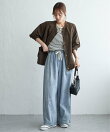 グログランノーカラーブルゾン