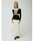 【オフィシャル・ MASHSTORE 限定】ストレッチレースニットトップス