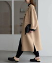 SLOBE IENA 《シリーズあり/追加予約》souple woolダブルフェイスチェスターコート スローブ イエナ ジャケット・アウ…