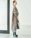 《シリーズあり/追加予約》souple woolダブルフェイスチェスターコート