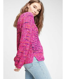 楽天市場 ピンク タートルネック ニットの通販