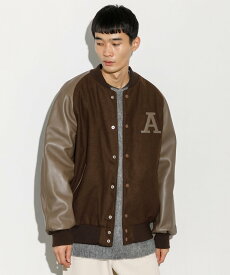 【SALE／40%OFF】AMERICAN RAG CIE 別注SKOOKUM AWARD JACKET アメリカンラグシー ジャケット・アウター その他のジャケット・アウター ブラウン ネイビー【送料無料】