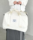 軽量キルティングトラベルバッグ ボストンバッグ