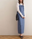 マルチwayデニムライクサロペット