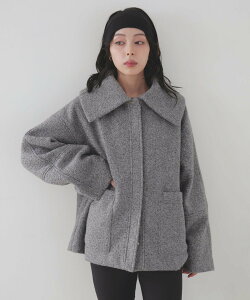 �ySALE�^20%OFF�zLIAN �J�[���V���M�[�r�b�N�J���[�R�[�g ���A�� �W���P�b�g�E�A�E�^�[ �X�e���J���[�R�[�g �O���[ �u���b�N �z���C�g �u���E���y���������z