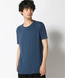 Aquascutum Aquascutum/(M)エジプト綿Tシャツ レナウンインクス トップス カットソー・Tシャツ ネイビー ホワイト