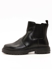 【SALE／31%OFF】SVEC 厚底 サイドゴアブーツ シュベック シューズ・靴 ブーツ ブラック