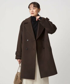 UNITED ARROWS green label relaxing ＜1_OF MINE＞W チェスター コート ユナイテッドアローズ グリーンレーベルリラクシング ジャケット・アウター チェスターコート ブラウン グレー【送料無料】