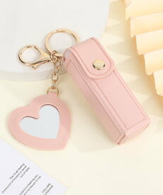 【SALE／48%OFF】miniministore リップケース ミラー付き バッグチャーム ミニミニストア ファッション雑貨 チャーム・キーチェーン レッド ブラック イエロー ホワイト ピンク ブラウン