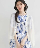 【SALE／10%OFF】Couture Brooch 【洗える・パール調釦】愛されシアーカーディガン クチュールブローチ …