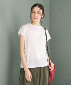 BEAUTY&YOUTH UNITED ARROWS クルーネック フレンチスリーブ カットソー ビューティー＆ユース　ユナイテッドアローズ トップス カットソー・Tシャツ ホワイト ピンク グリーン ブラック ブラウン【送料無料】