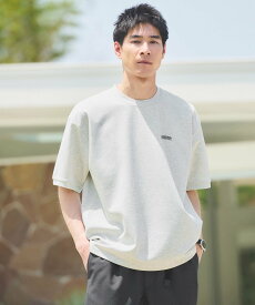 UNITED ARROWS green label relaxing 【別注】＜UNIVERSAL OVERALL＞GLR ロゴ Tシャツ ユナイテッドアローズ グリーンレーベルリラクシング トップス カットソー・Tシャツ グレー【送料無料】