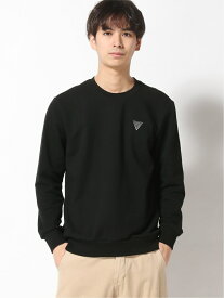 【SALE／50%OFF】GUESS (U)Unisex Triangle Sweatshirt ゲス トップス スウェット・トレーナー ホワイト ブルー ブラック グレー