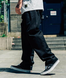 【SALE／10%OFF】Subciety TROUSER PANTS サブサエティ パンツ チノパンツ ベージュ ブラック【送料無料】