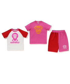 A BATHING APE BABY MILO KIDS GIFT SET ア ベイシング エイプ 福袋・ギフト・その他 ギフトセット ブルー ピンク【送料無料】