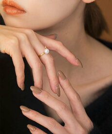 URBAN RESEARCH ROSSO Favorible Flowing Pearl Ring アーバンリサーチロッソ アクセサリー・腕時計 リング・指輪 ゴールド【送料無料】