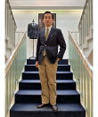 ◆オンラインストア限定◆コンバットウール 段返り3釦ブレザー Madison