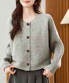 【SALE／35%OFF】miniministore ドルマンニットトップス ショート丈ニット ミニミニストア トップス ニット グリーン ホワイト ブラック ベージュ グレー ブラウン
