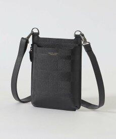 【SALE／40%OFF】BLACK LABEL CRESTBRIDGE エンボスチェックスマートフォンショルダーケース ブルーレーベル / ブラックレーベル・クレストブリッジ 財布・ポーチ・ケース コインケース・小銭入れ・札入れ ベージュ ブラック【送料無料】