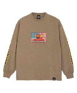 �ySALE�^30%OFF�zSELECT BRANDS TOY MACHINE/�g�C�}�V�[�� AMERICAN MONSTER FADE WASH LONG TEE(MENS) �W���b�N���[�Y �g�b�v�X �J�b�g�\�[�ET�V���c �l�C�r�[�y���������z