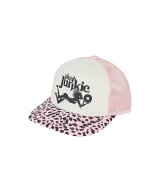 HYSTERIC GLAMOUR VINYL JUNKIE メッシュキャップ ヒステリックグラマー 帽子 キャップ ピンク ブラウン …