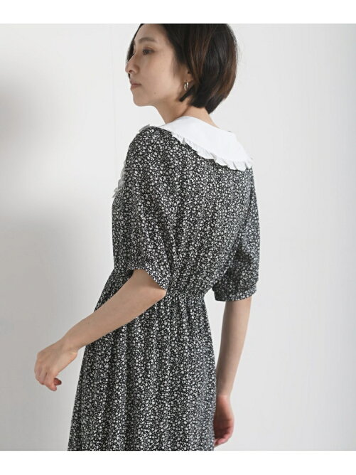Rps W フリルbig衿花柄ハーフスリーブワンピース Rakuten Fashion 楽天ファッション 旧楽天ブランドアベニュー De0812 Rps W フリルbig衿花柄ハーフスリーブワンピース Rakuten Fashion 楽天ファッション 旧楽天ブランドアベニュー De0812