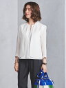 UNITED ARROWS ○UBCB LY/LINEN Vノーカラー ジャケット ユナイテッドアローズ コート/ジャケット【送料無料】