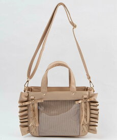 【SALE／46%OFF】WEGO LADY'S きらめきレースアップフリル痛ショルダー ウィゴー ファッション雑貨 その他のファッション雑貨 ピンク ブルー ベージュ レッド ホワイト パープル グレー ブラック