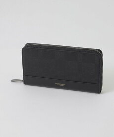 【SALE／22%OFF】BLACK LABEL CRESTBRIDGE エンボスチェックラウンドジップウォレット ブルーレーベル / ブラックレーベル・クレストブリッジ 財布・ポーチ・ケース コインケース・小銭入れ・札入れ ブラック【送料無料】